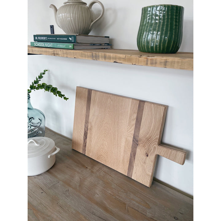 White Oak and Walnut Board