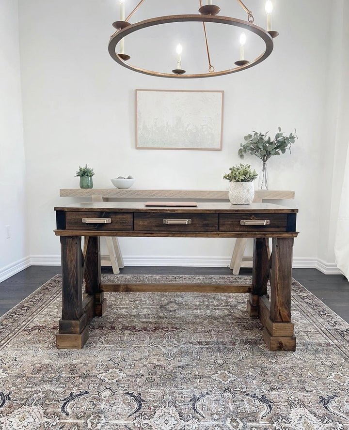 3 Drawer Writing Desk