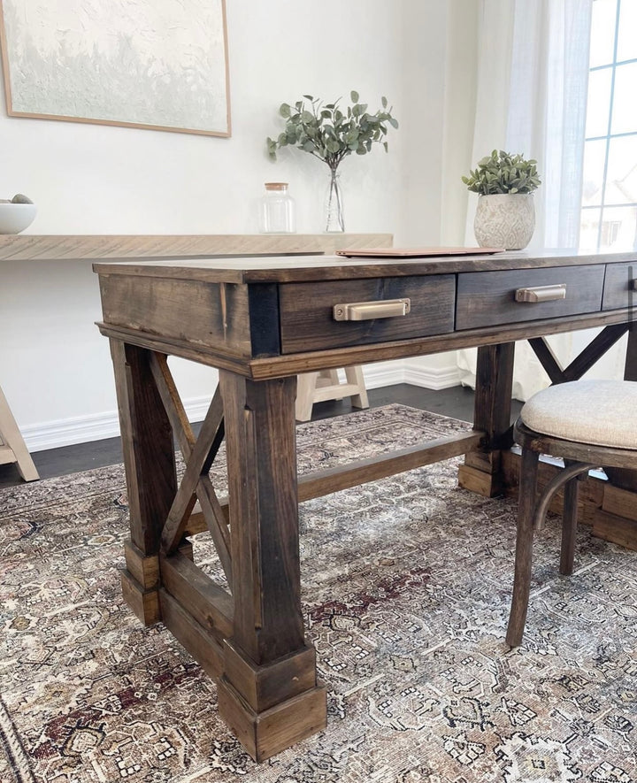 3 Drawer Writing Desk