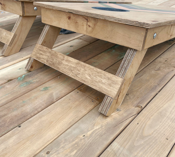 Cornhole Boards and Bean Bag Game Set